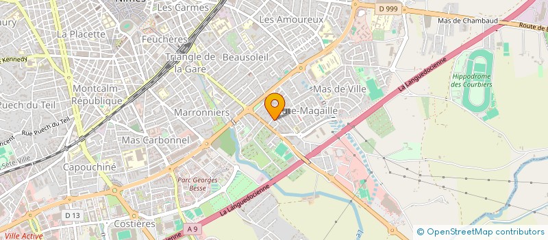 localisation de l'entreprise GNET à NIMES