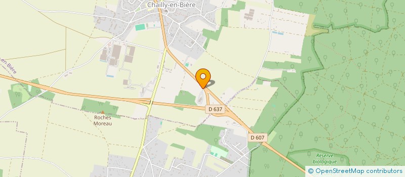 localisation de l'entreprise GNG AUTOMOBILES  CHAILLY-EN-BIERE