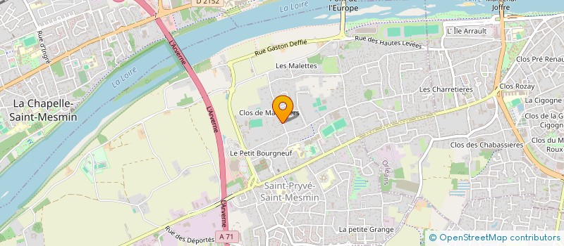 localisation de l'entreprise GNG CONSEILS à FLEURY-LES-AUBRAIS