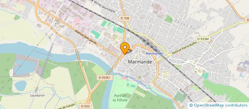 localisation de l'entreprise GNG IMMO 2  MARMANDE