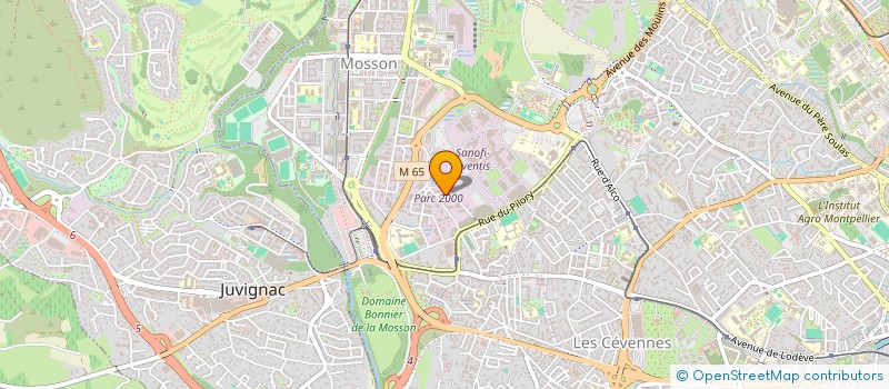 localisation de l'entreprise GNG INVEST  MONTPELLIER