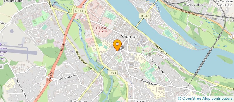 localisation de l'entreprise GNG JACQUET  SAUMUR