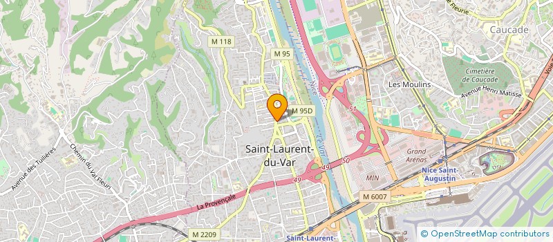 localisation de l'entreprise GNH  SAINT-LAURENT-DU-VAR