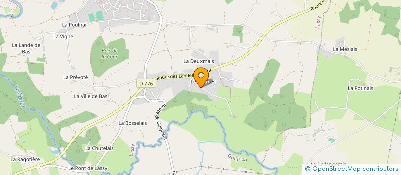 localisation de l'entreprise GNI DEVELOPPEMENT  LASSY