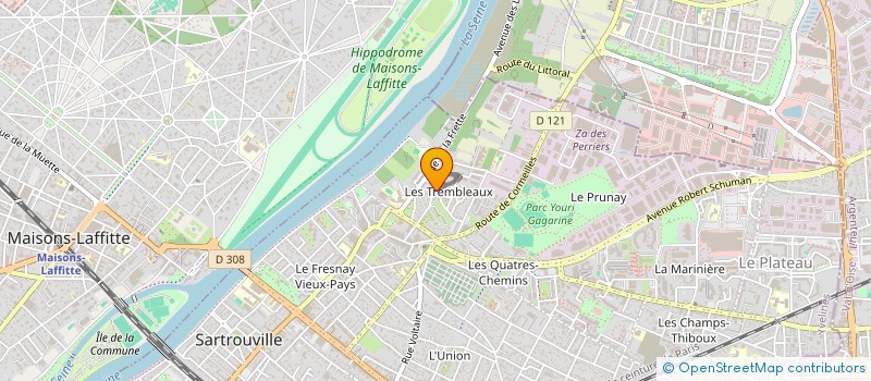 localisation de l'entreprise GNI LOC  SARTROUVILLE