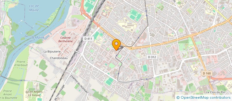 localisation de l'entreprise GNING PROTECTION ET SECURITE 49 à SAINT-LEGER-DE-LINIERES