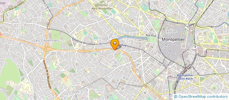localisation de l'entreprise GNJ à MONTPELLIER