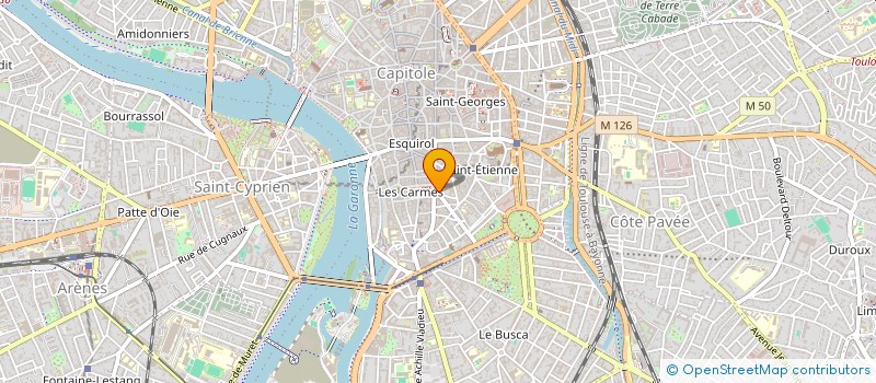 localisation de l'entreprise GNK à TOULOUSE