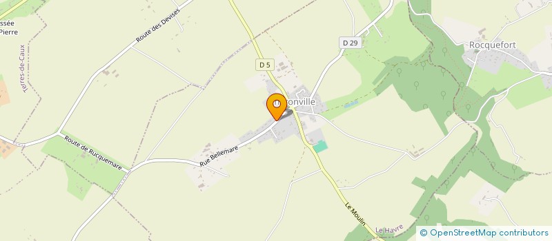 localisation de l'entreprise GNMAP  ENVRONVILLE