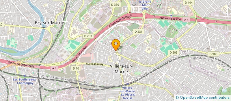 localisation de l'entreprise GNONZAN  VILLIERS-SUR-MARNE