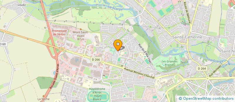 localisation de l'entreprise GNORD à ARRAS