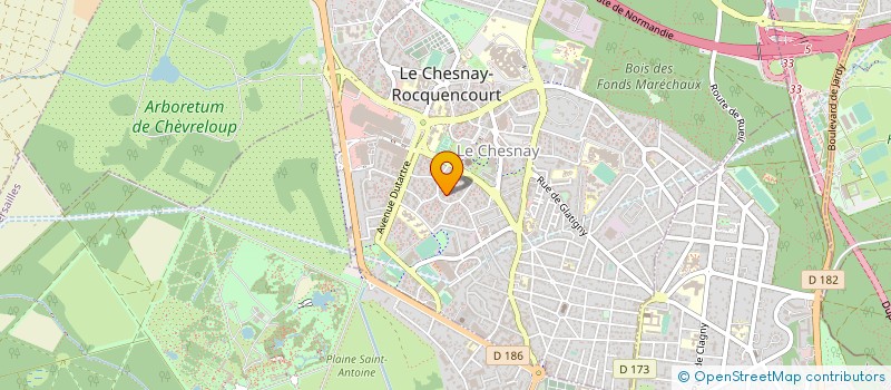 localisation de l'entreprise GNOTHI SEATON CONSEIL à LE CHESNAY-ROCQUENCOURT