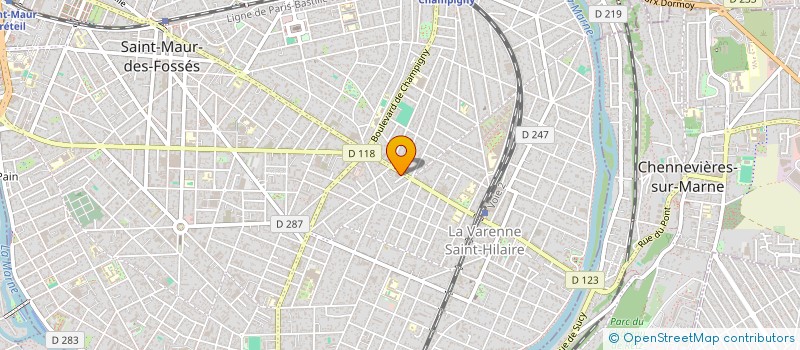 localisation de l'entreprise GNOTHI SEAUTON à SAINT-MAUR-DES-FOSSES