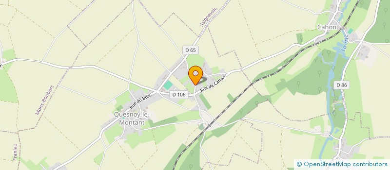 localisation de l'entreprise GNPS  QUESNOY-LE-MONTANT