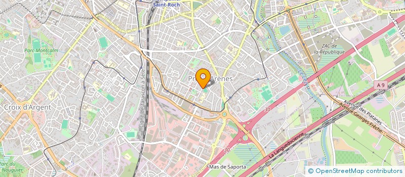 localisation de l'entreprise GNR  MONTPELLIER