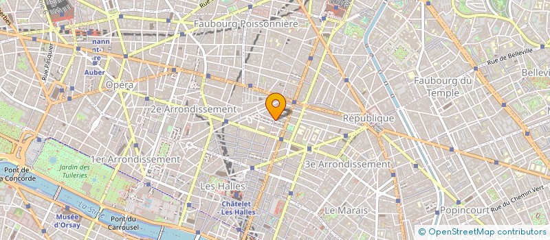 localisation de l'entreprise GNRX à PARIS