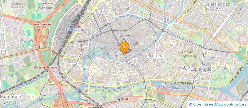 localisation de l'entreprise GNS à STRASBOURG