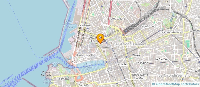 localisation de l'entreprise GNS à MARSEILLE