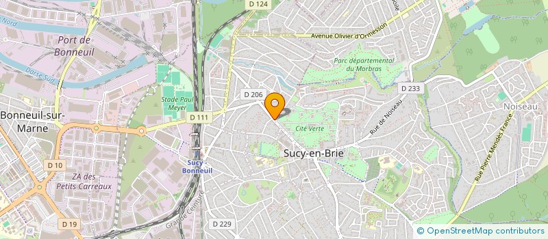 localisation de l'entreprise GNS CONDUITE à SUCY-EN-BRIE