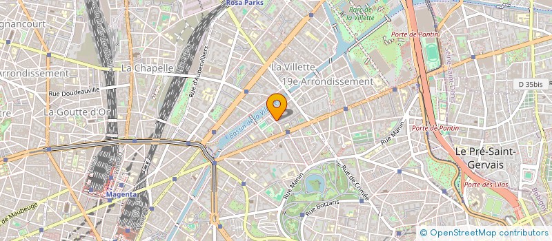 localisation de l'entreprise GNS TRANSPORT  PARIS