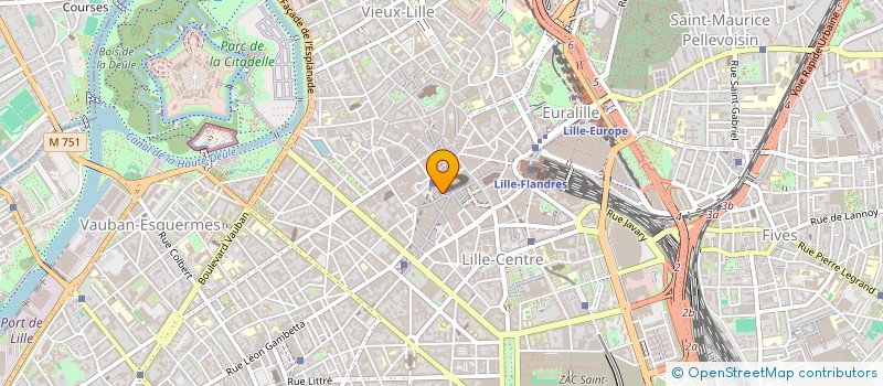 localisation de l'entreprise GNSG CONSEIL à LILLE
