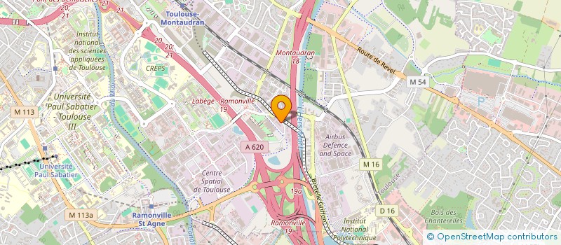 localisation de l'entreprise GNSS USAGE INNOVATION AND DEVELOPMENT OF EXCELLENCE à TOULOUSE