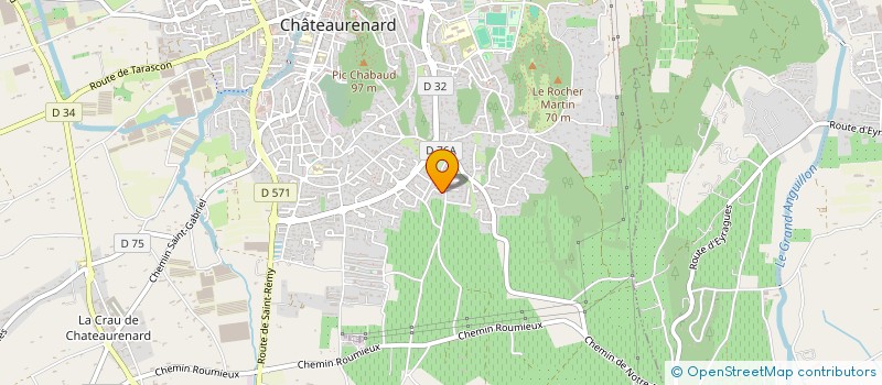 localisation de l'entreprise GNT CONSEIL  CHATEAURENARD