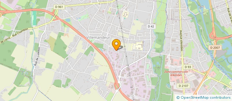 localisation de l'entreprise GNTDIS à VILLEMANDEUR