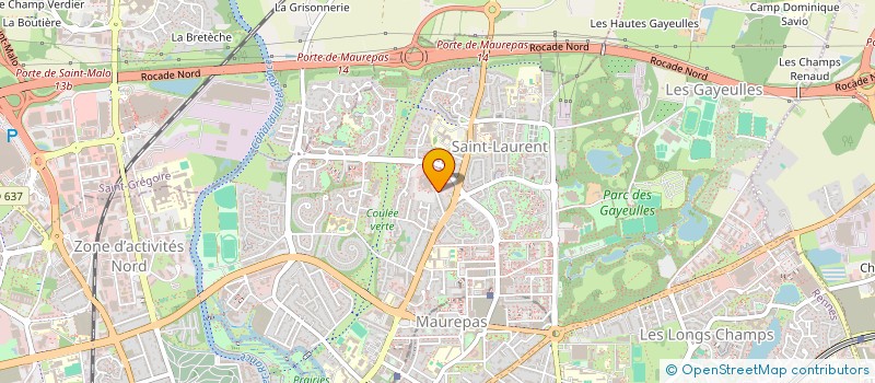 localisation de l'entreprise GNV  RENNES