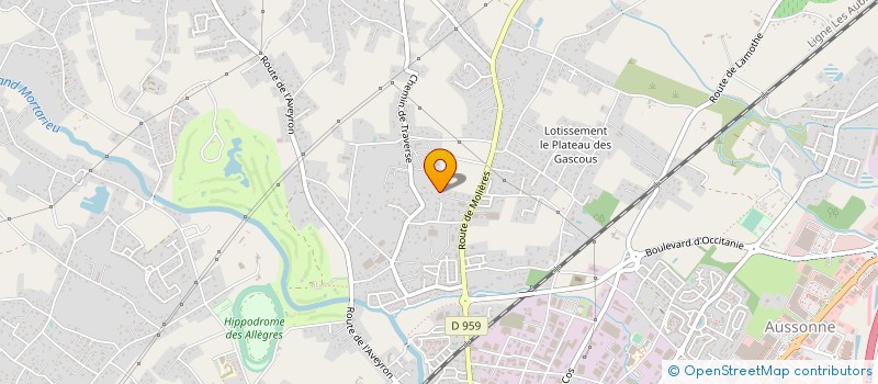 localisation de l'entreprise GNV DE LANGON à BIARRITZ