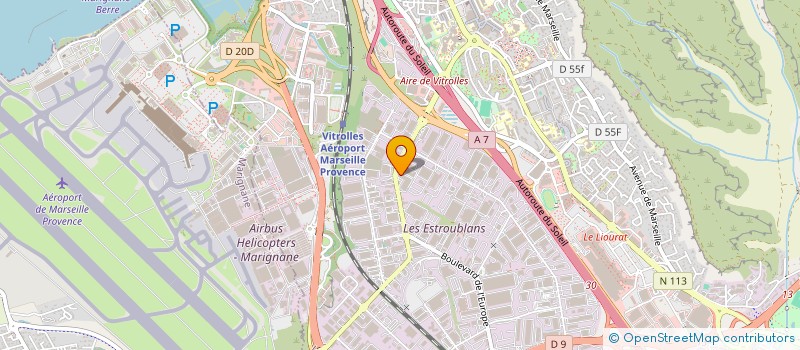 localisation de l'entreprise GNV LOISIRS à VITROLLES