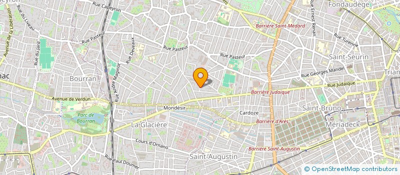 localisation de l'entreprise GNYOS  BORDEAUX