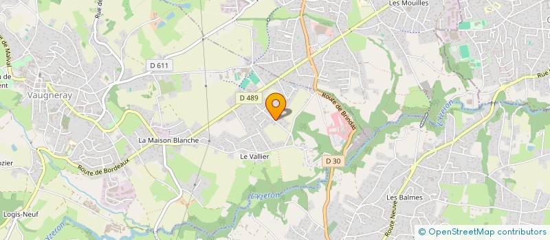 localisation de l'entreprise GO 2 CLOUD  VAUGNERAY