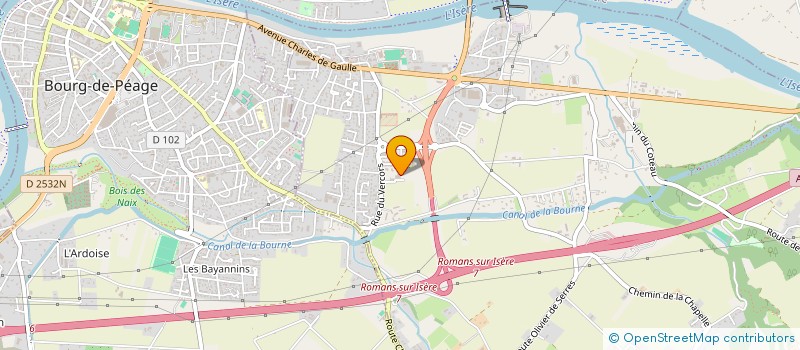 localisation de l'entreprise GO 4 HIT  CHATUZANGE-LE-GOUBET