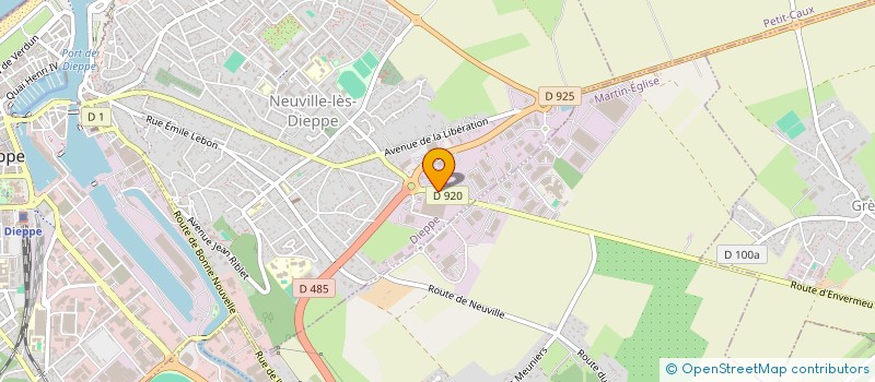 localisation de l'entreprise GO  DIEPPE