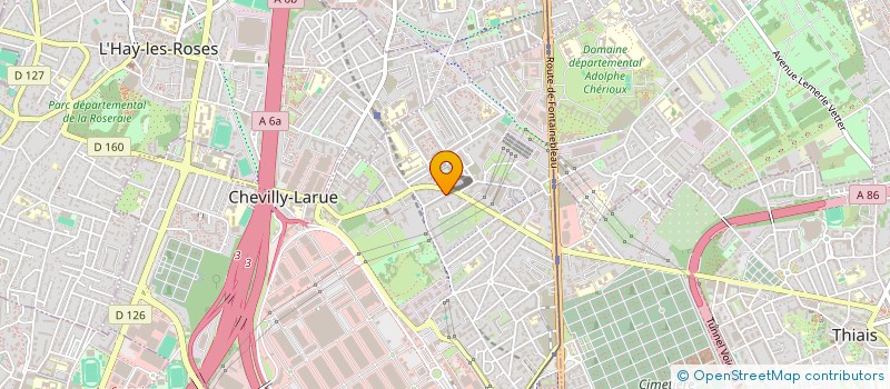 localisation de l'entreprise GO ALLIANCE  CHEVILLY-LARUE