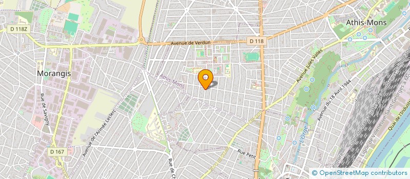 localisation de l'entreprise GO AND FAST à ATHIS-MONS