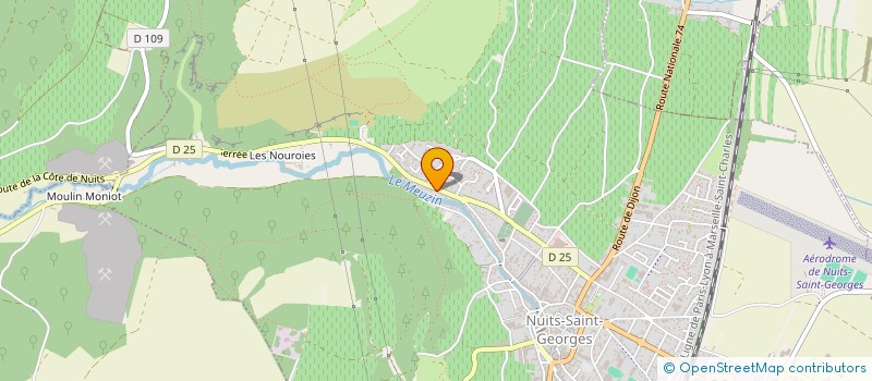 localisation de l'entreprise GO ANIM'AGE  NUITS-SAINT-GEORGES