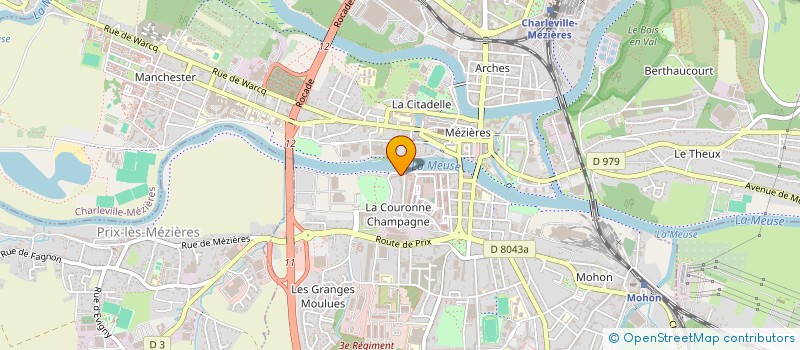 localisation de l'entreprise GO BOUE  CHARLEVILLE-MEZIERES