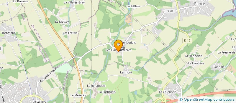 localisation de l'entreprise GO BUDDY GO  LANGROLAY-SUR-RANCE