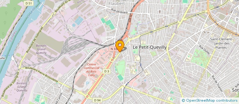 localisation de l'entreprise GO-CAR à LE GRAND-QUEVILLY