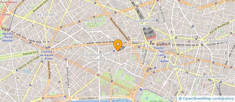 localisation de l'entreprise GO'CARS à PARIS