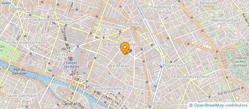 localisation de l'entreprise GO CAST  PARIS