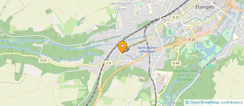 localisation de l'entreprise GO CATS GO à ETAMPES