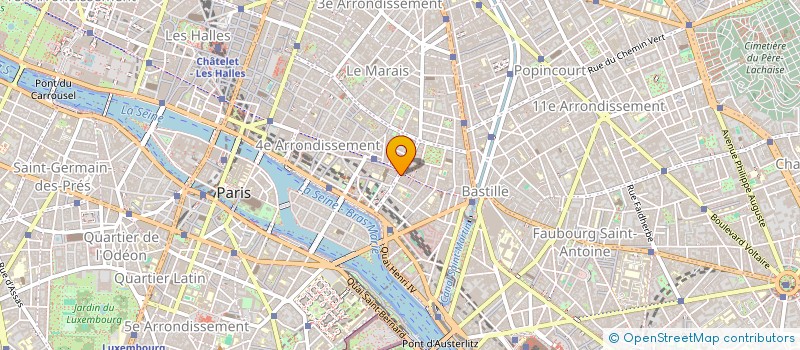 localisation de l'entreprise GO COLLECTIONS à PARIS