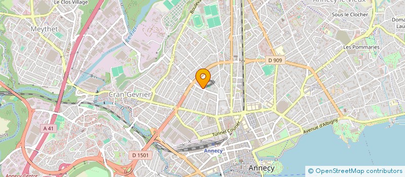 localisation de l'entreprise GO DACTYL à ANNECY