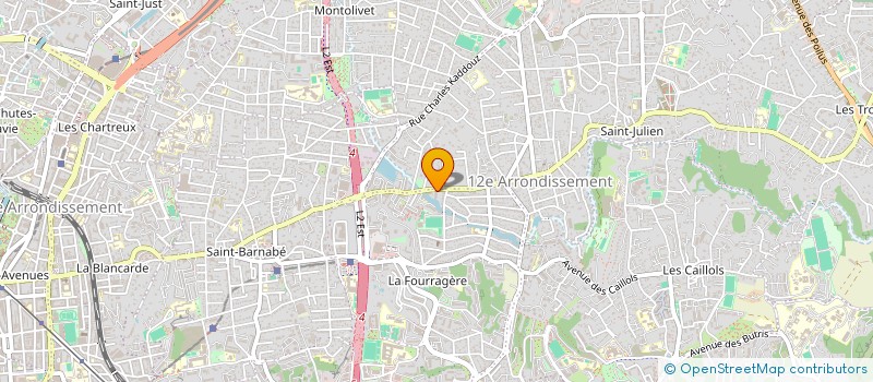 localisation de l'entreprise GO DELIVERY à MARSEILLE