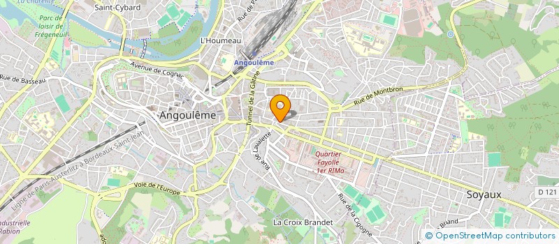 localisation de l'entreprise GO DRINKGO 3 à ANGOULEME