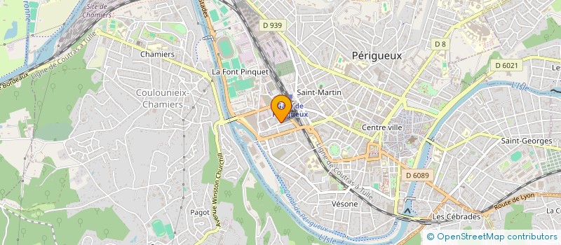 localisation de l'entreprise GO DRINKGO PLAGE  PERIGUEUX