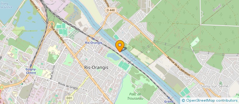 localisation de l'entreprise GO DRIV'HEURE à RIS-ORANGIS